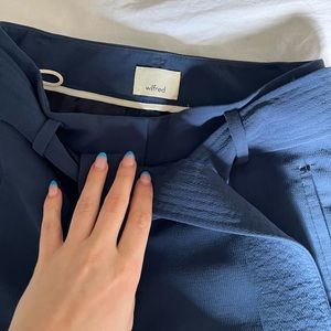 Wilfred front tie pant